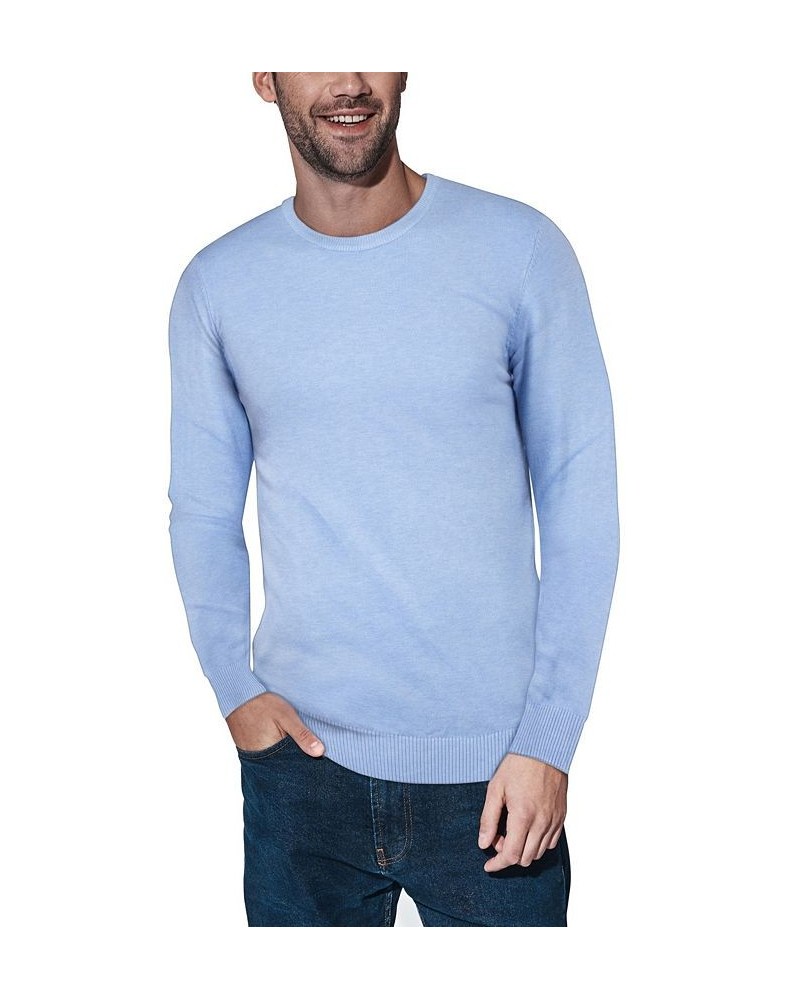 Men's Basic Crewneck Pullover Midweight Sweater PD22 $23.39 Sweaters