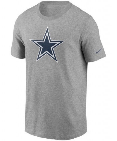 Men's Heather Gray Dallas Cowboys Primary Logo T-shirt $23.84 T-Shirts