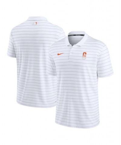 Men's White San Francisco Giants 2022 City Connect Authentic Collection Striped Performance Polo Shirt $39.74 Polo Shirts