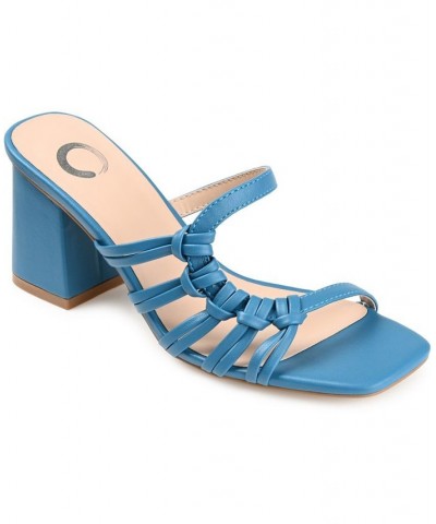 Women's Emory Dress Sandals Blue $43.70 Shoes