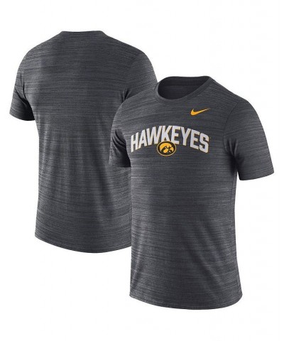 Men's Black Iowa Hawkeyes 2022 Game Day Sideline Velocity Performance T-shirt $29.99 T-Shirts