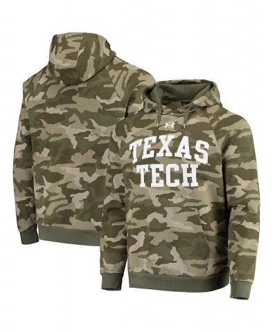 Men's Camo Texas Tech Red Raiders All Day Raglan Pullover Hoodie $37.50 Sweatshirt
