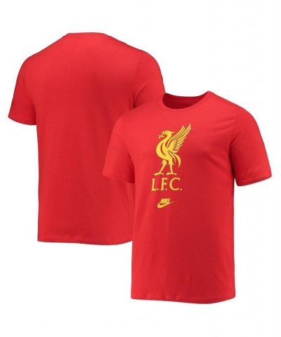 Men's Red Liverpool Crest T-shirt $23.59 T-Shirts
