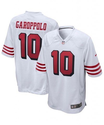 Men's Jimmy Garoppolo White San Francisco 49ers Alternate Game Jersey $42.80 Jersey