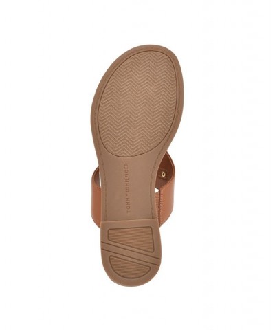 Women's Lazire Casual Slip-on Sandals Brown $36.00 Shoes