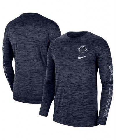 Men's Navy Penn State Nittany Lions Velocity Legend Team Performance Long Sleeve T-shirt $20.00 T-Shirts
