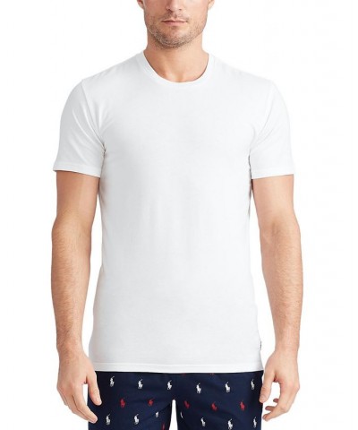 Men's 4D Flex Lux Cotton Crewneck Undershirt 3-Pack White $33.32 Undershirt