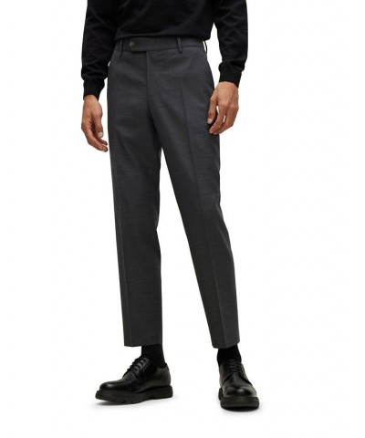 BOSS Men's Slim-Fit 2-Piece Suit Gray $146.10 Suits