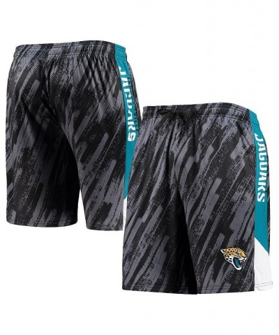 Men's Black Jacksonville Jaguars Static Mesh Shorts $20.24 Shorts