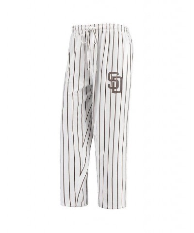 Men's White San Diego Padres Vigor Pinstripe Pants $30.79 Pajama