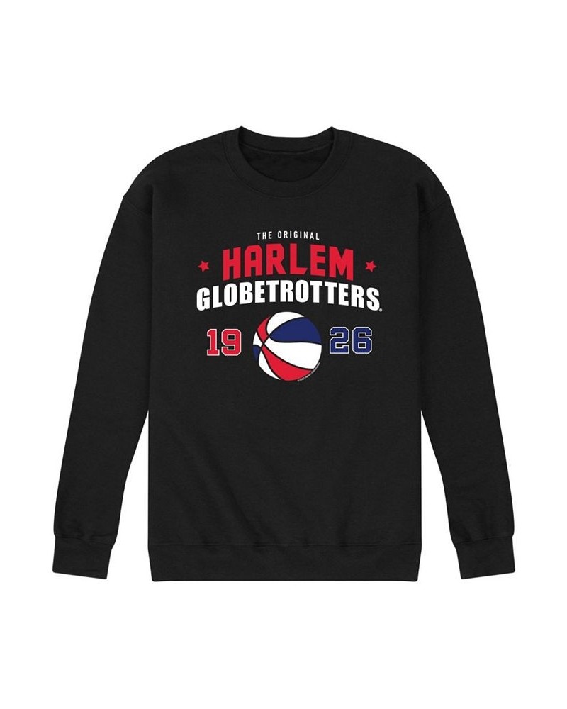 Men's Harlem Globetrotters Fleece Sweatshirt Black $24.20 Sweatshirt