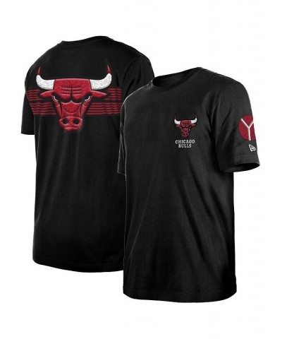Men's Black Chicago Bulls 2022/23 City Edition Elite Pack T-shirt $40.49 T-Shirts