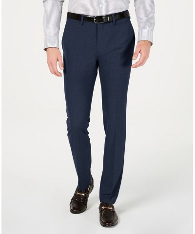 Men's Gabardine Skinny/Extra-Slim Fit Performance Stretch Flat-Front Dress Pants PD03 $19.68 Pants