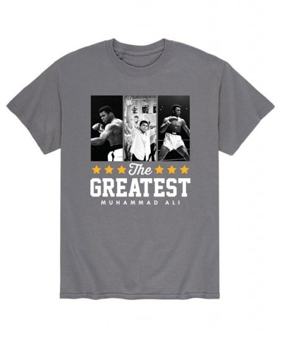 Men's Muhammad Ali The Greatest T-shirt Gray $16.45 T-Shirts