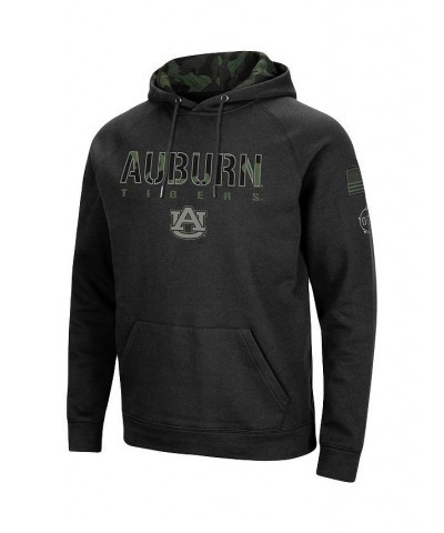 Men's Black Auburn Tigers OHT Military-Inspired Appreciation Camo Pullover Hoodie $34.50 Sweatshirt