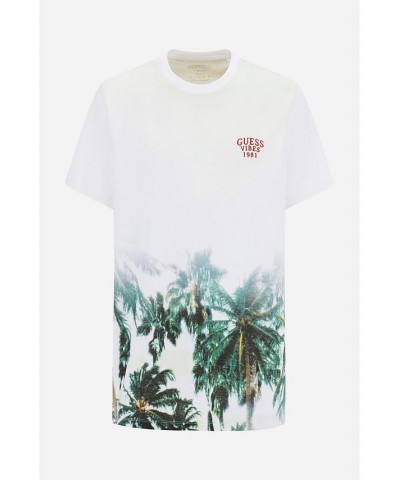 Men's Eco Crewneck Palms T-shirt Multi $27.54 T-Shirts