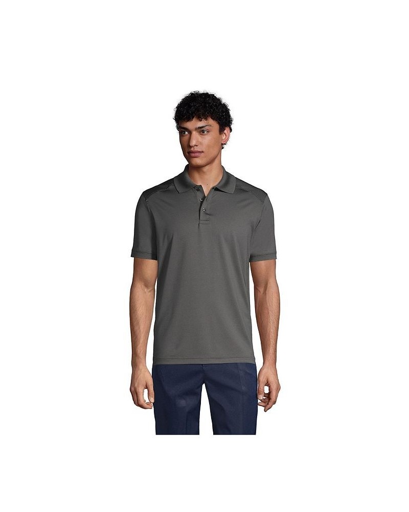 School Uniform Men's Short Sleeve Rapid Dry Polo Shirt Soapstone $31.29 Polo Shirts