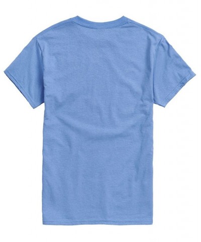 Men's Pokemon Mewtwo Battle Graphic T-shirt Blue $20.64 T-Shirts