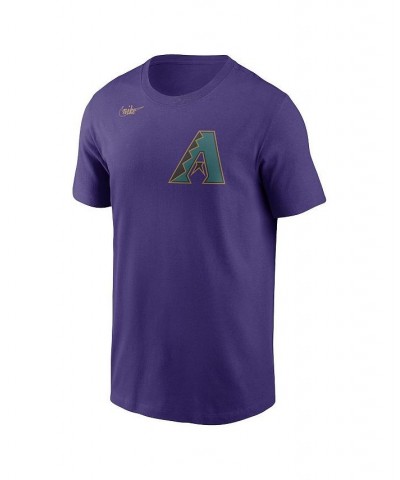 Men's Randy Johnson Purple Arizona Diamondbacks Cooperstown Collection Name & Number T-shirt $24.00 T-Shirts