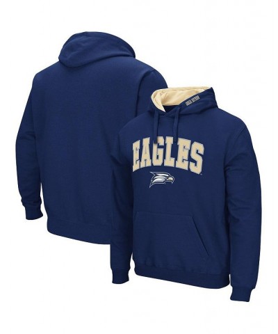 Men's Navy Georgia Southern Eagles Arch and Logo Pullover Hoodie $24.07 Sweatshirt