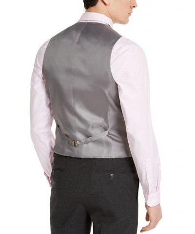 Men's Slim-Fit Stretch Solid Suit Separates Gray $44.84 Suits
