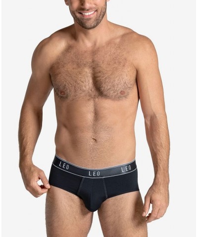 Men's Frontal Ergonomic Design Brief Black $16.45 Underwear