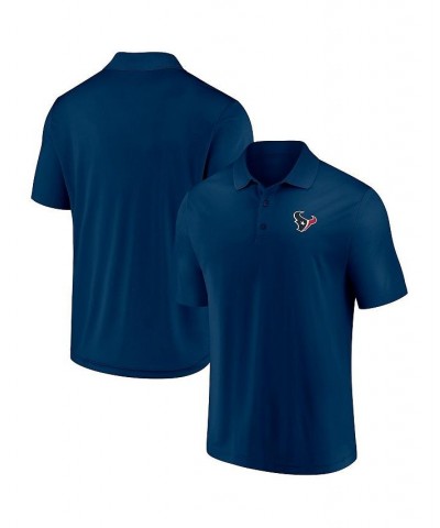 Men's Branded Navy Houston Texans Winning Streak Polo Shirt $28.55 Polo Shirts