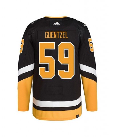 Men's Jake Guentzel Black Pittsburgh Penguins 2021/22 Alternate Primegreen Authentic Pro Player Jersey $78.26 Jersey