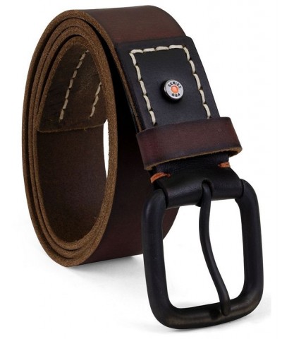 40mm Double Stitch Belt Brown $20.90 Belts