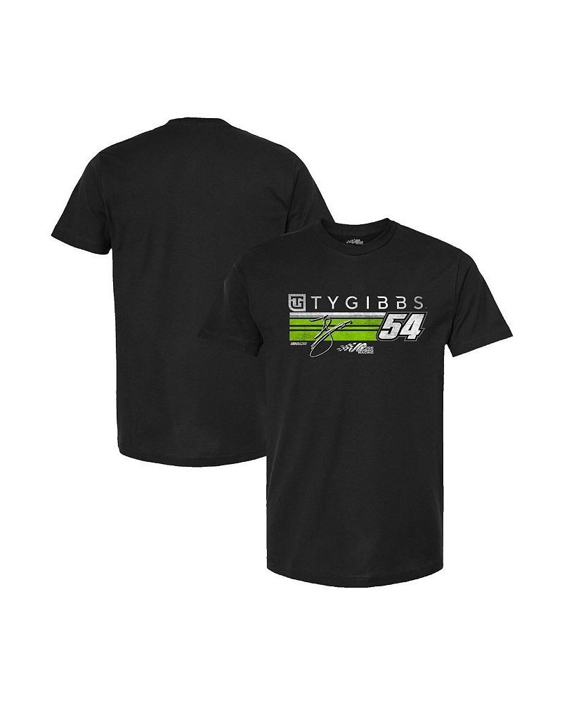 Men's Black Ty Gibbs Hot Lap T-shirt $18.19 T-Shirts