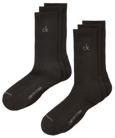 Men's Athletic Performance Crew Socks 6-Pack PD02 $12.20 Socks