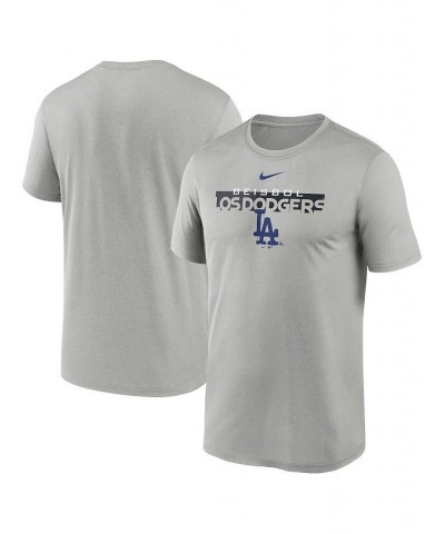 Men's Gray Los Angeles Dodgers 2022 City Connect Legend Performance T-shirt $23.50 T-Shirts