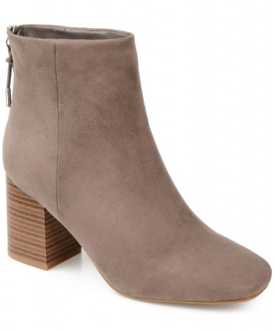 Women's Audrina Bootie Taupe $45.00 Shoes