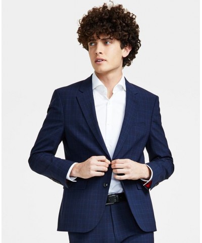 Men's Modern-Fit Wool Suit Multi $171.70 Suits