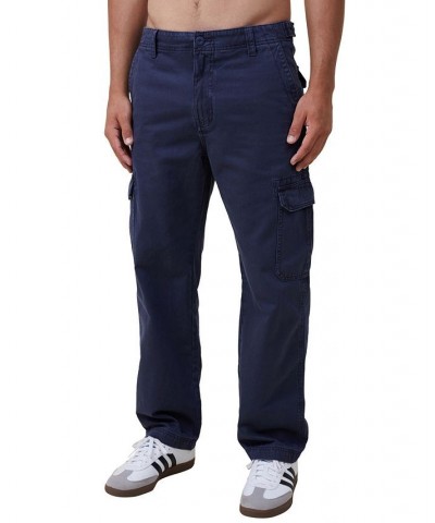 Men's Tactical Cargo Pants Blue $30.80 Pants