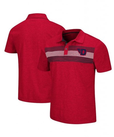 Men's Red Dayton Flyers Logan Polo Shirt $18.00 Polo Shirts