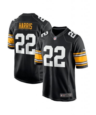 Men's Najee Harris Black Pittsburgh Steelers Home Player Game Jersey $42.00 Jersey