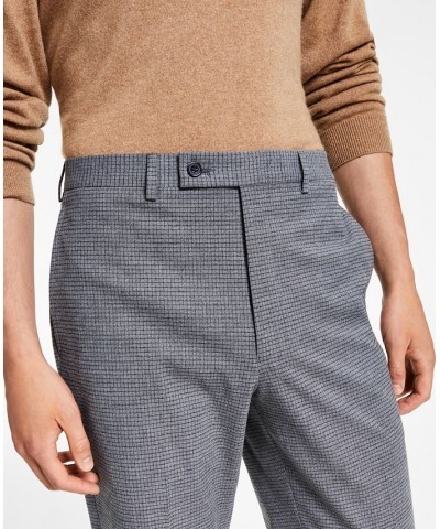 Men's Classic-Fit UltraFlex Stretch Check Dress Pants PD02 $25.91 Pants