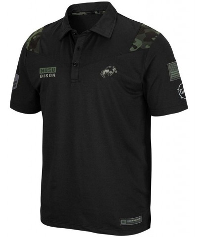 Men's Black Ndsu Bison OHT Military Inspired Appreciation Sierra Polo $31.19 Polo Shirts