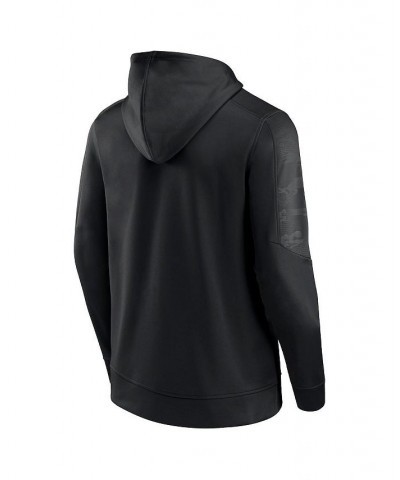 Men's Branded Black Texas Longhorns On the Ball Pullover Hoodie $37.79 Sweatshirt