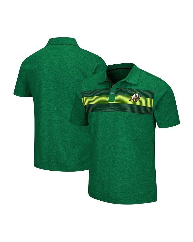 Men's Green Oregon Ducks Logan Polo Shirt $26.95 Polo Shirts
