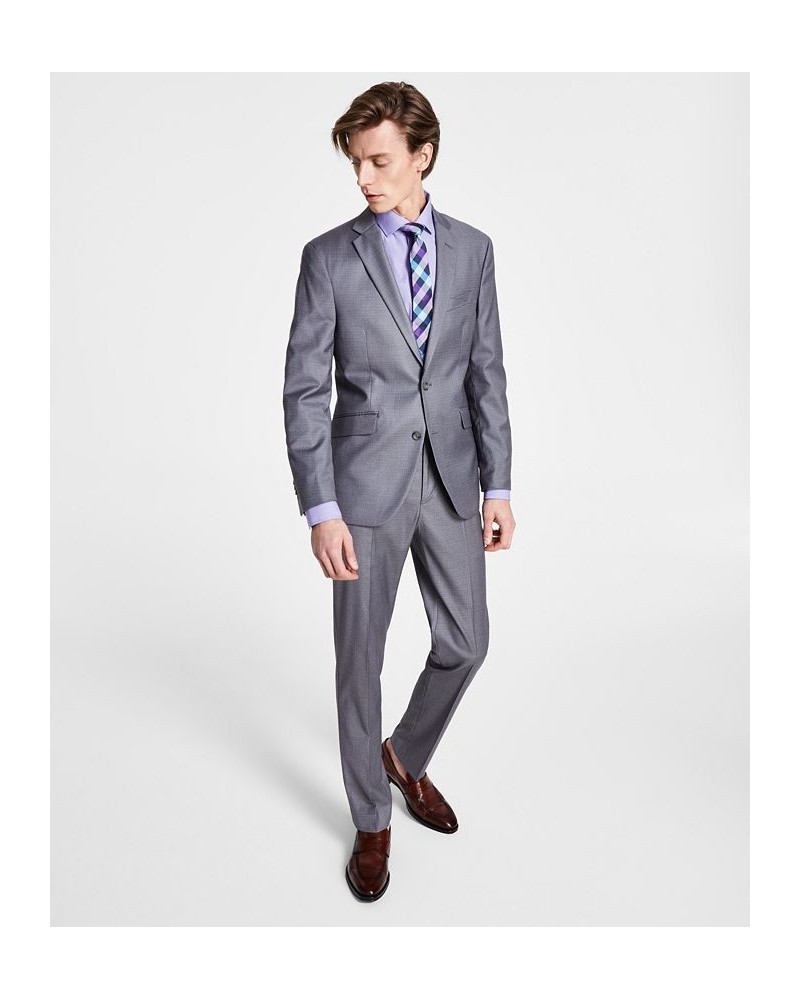 Men's Ready Flex Slim-Fit Suit Light Grey $61.10 Suits