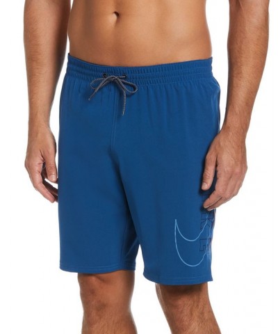 Men's Reflect Logo 9" Volley Shorts PD03 $27.84 Swimsuits