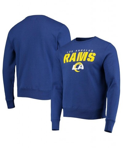Men's '47 Royal Los Angeles Rams Traction Headline Pullover Sweatshirt $22.96 Sweatshirt