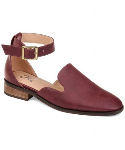 Women's Loreta Flats Purple $42.00 Shoes