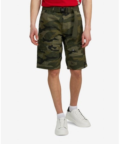 Men's Big and Tall Flip Front Cargo Shorts PD05 $29.24 Shorts