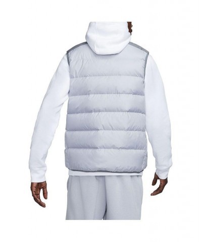 Men's Gray Liverpool Full-Zip Vest $46.40 Vests