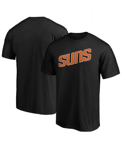 Men's Big and Tall Black Phoenix Suns Alternate Wordmark T-shirt $13.95 T-Shirts