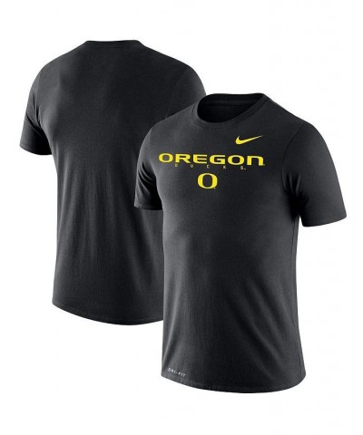 Men's Black Oregon Ducks Big & Tall Legend Facility Performance T-shirt $26.99 T-Shirts