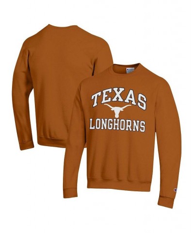 Men's Texas Orange Texas Longhorns High Motor Pullover Sweatshirt $32.50 Sweatshirt